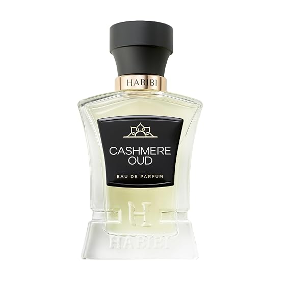 H HABIBI Cashmere Oud Perfume for Men Extrait de Parfum 75 ml | Made in USA. Long lasting Arabian cologne with spicy floral woody notes. Luxury fragrance gift for special occasions.