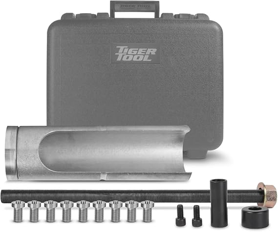 Tiger Tool Pin and Bushing Adapter 15060, to be used with the Pin & Bushing Starter Kit for Heavy Duty Semi Trucks & Equipment, Adapter Tool for Removing Pins & Bushings
