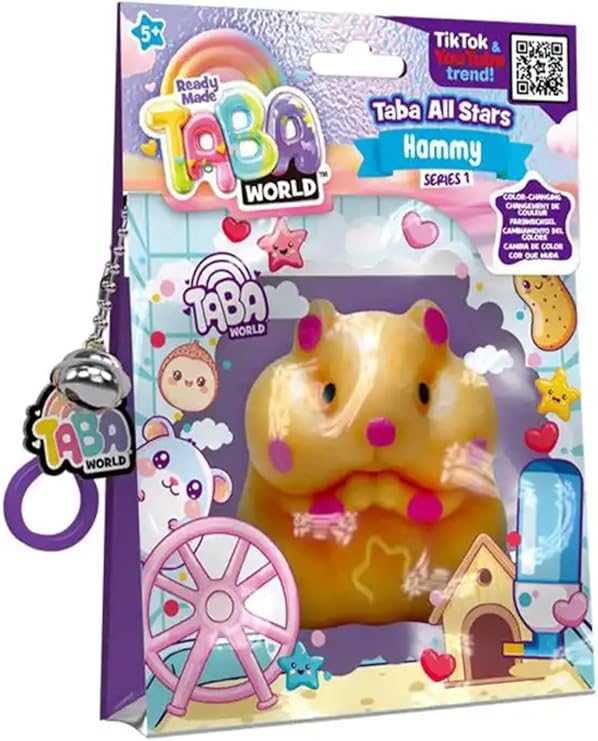 Taba World Squishy Ready Made Hamster 3842 - Sevimli Hamster Figürlü Stres Giderici Oyuncak, 841700004