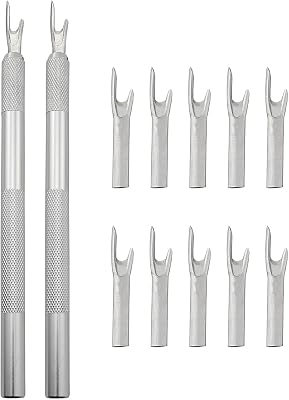 XGNG 2Sets 10PCS Metal Seam Ripper Set Seam Cutter with Replacement Blade Aluminum Alloy Handle Stitch Unpicker for Sewing