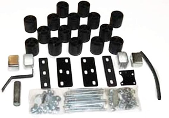 Ford F-150/F-250 Gas 2WD and 4WD Light-Duty (New Body Only) 3" Body Lift Kit, fits 1997 to 2002, PA863, Made in America