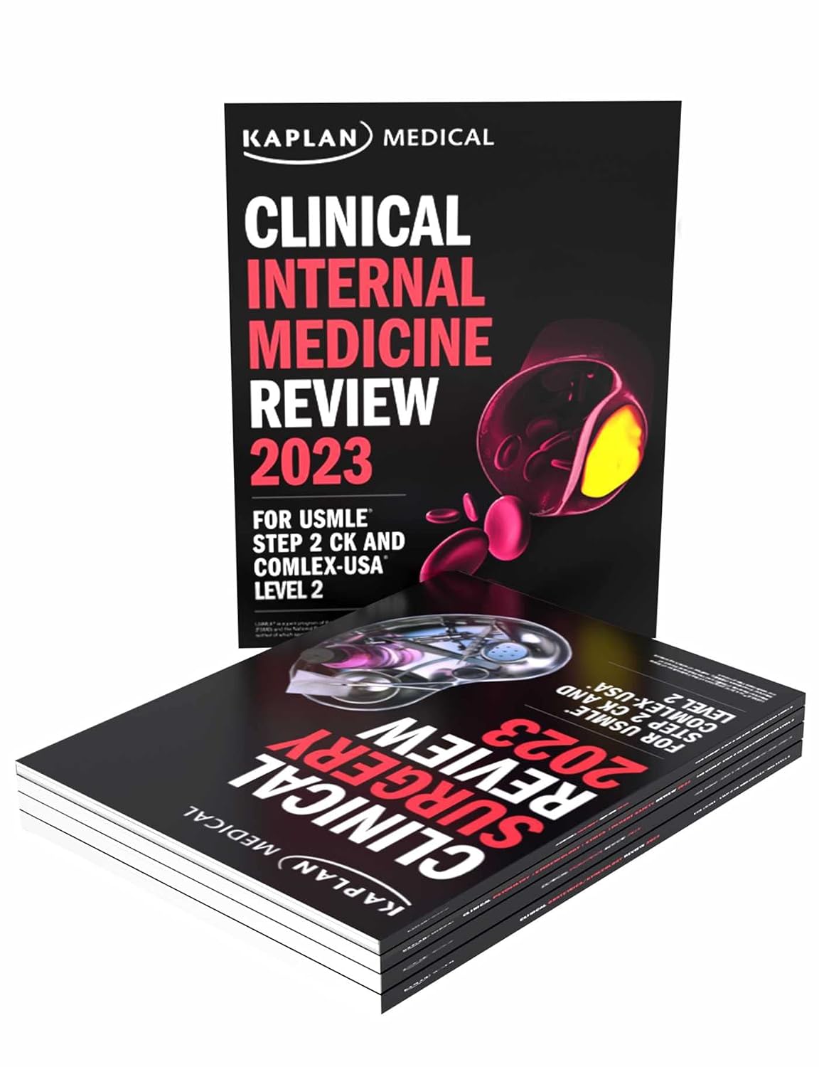 Clinical Medicine Complete 5-Book Subject Review 2023: Lecture Notes for USMLE Step 2 CK and COMLEX-USA Level 2 Kağıt Kapak – 16 Şubat 2023