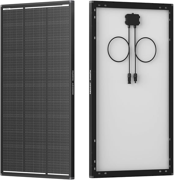Renogy ShadowFlux Solar Panel 120 Watt, N-Type 25% High-Efficiency