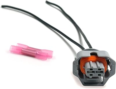 HiSport Engine CoolantOil Temperature Temp Sensor Pigtail,3C3Z10884AA Compatible with Ford 6.0L6.4L, Powerstroke Diesel Engines DD-0056 2003-2010 Replaces 1836537C91, 3C3Z10884AA, SW6052