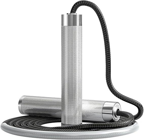 Speed Jump Rope, Adjustable Length Skipping Rope with Non-Slip Handle, High Strength Speed Ropes for Fitness Activities