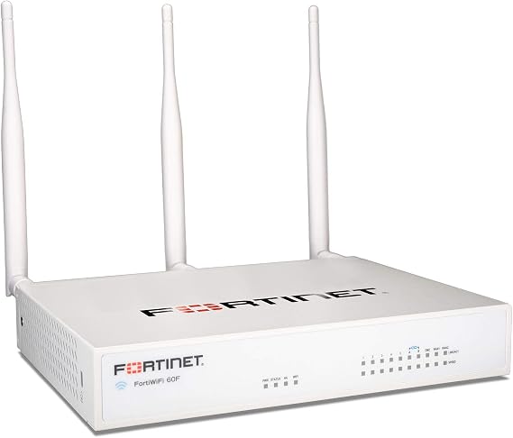FORTINET FortiWiFi-60F Network Security Appliance with 5 Year 24x7 FortiCare and FortiGuard Unified Threat Protection (FWF-60F-BDL-950-60)