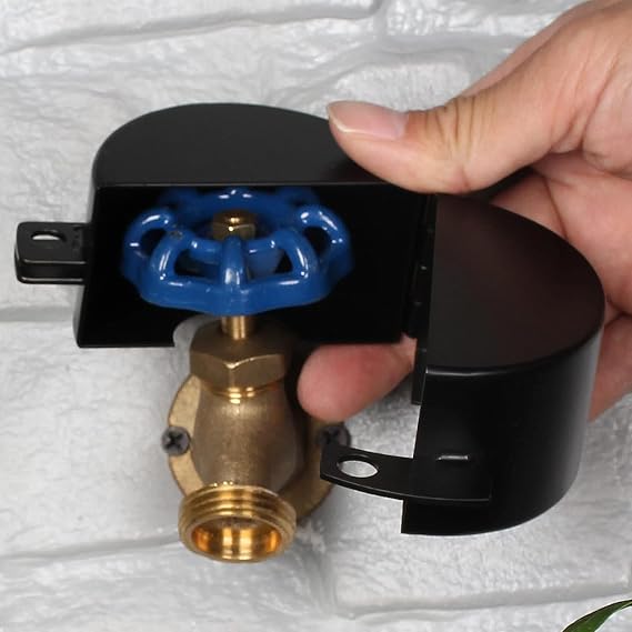 Water Faucet Lock Outdoor-Outdoor Faucet Lock-Faucet Lock-Faucet Locks Outdoor-Faucet Locks Outdoor Child Proof-Exterior Faucet Lock-Water Faucet Lock-Water Spigot Lock (with Padlock)