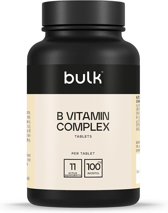 Bulk B Vitamin Complex Tablets, Pack of 60