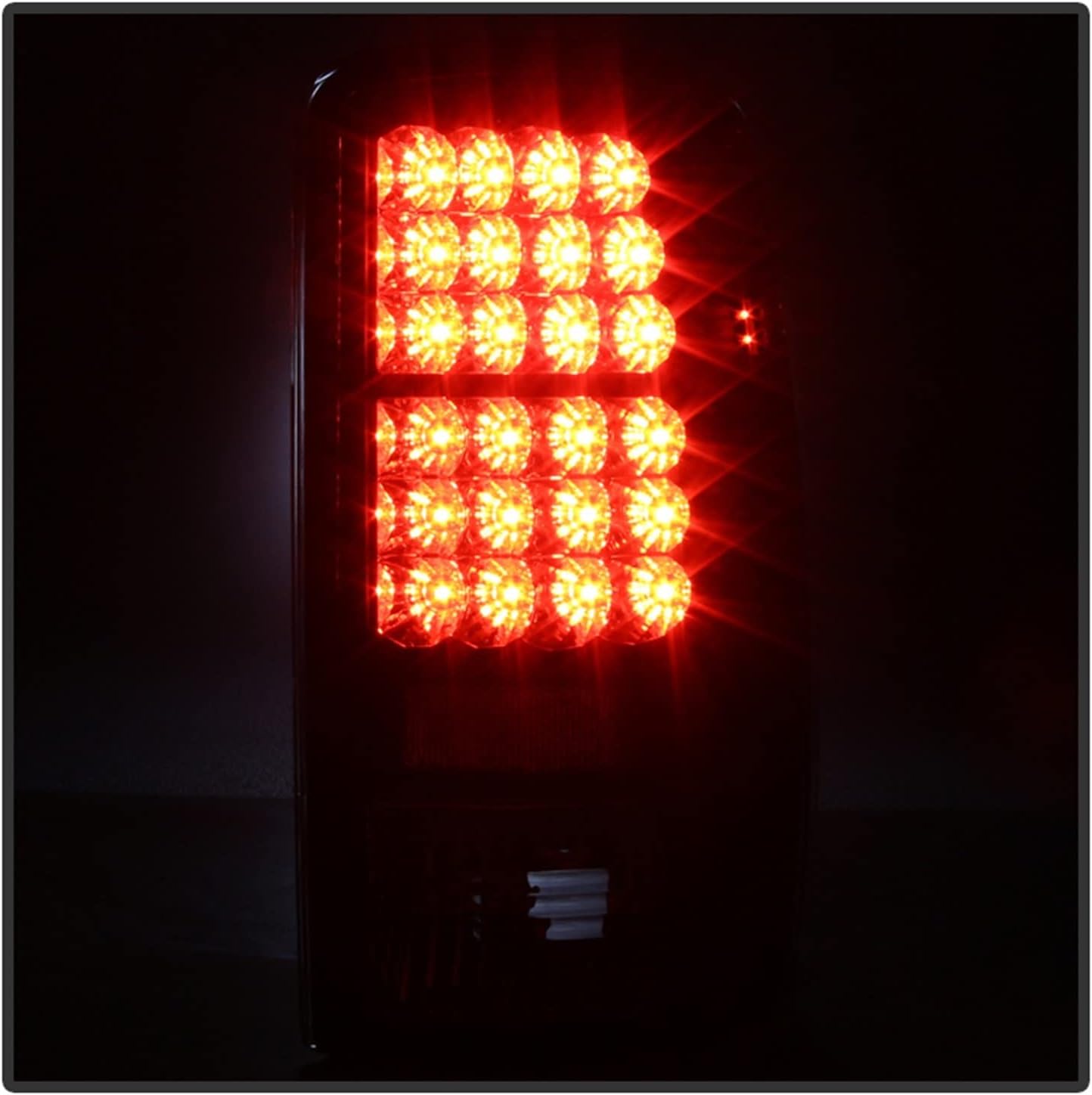 Spyder Auto Spyder 5078001 Chevy SuburbanTahoe 15002500 00-06  GMC YukonYukon XL 00-06  GMC Yukon DenaliDenali XL 01-06 Lift Gate Style Only LED Tail Lights - Black Smoke