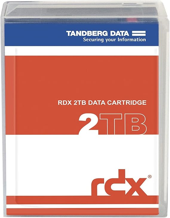 Tandberg RDX QuikStor - RDX X 1-2 TB - Storage Media, Black (8731-RDX)