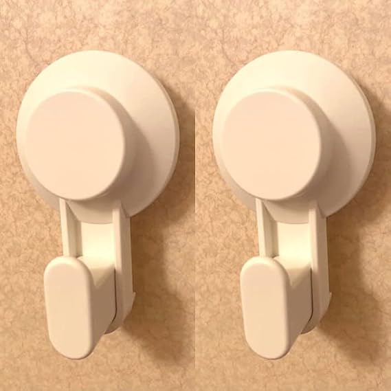 Ikea TISKEN Vantuzlu Kanca, Beyaz (2'li Paket)