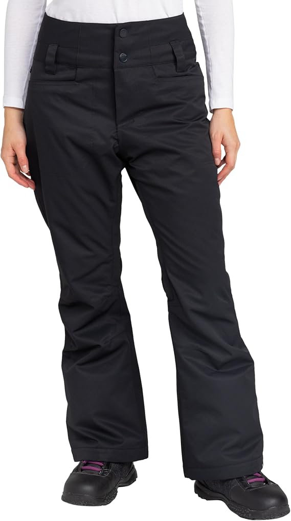 Roxy Women's Diversion Ski Pant 10k Waterproof Seam Sealed Insulated Snow Pants, Pfas