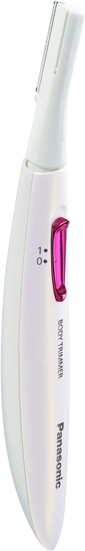 Panasonic Full Body Hair Removal for Women, Portable Sleek Design, Gentle for Bikini, Underarm, Legs Areas, Pink, 1 Count (Pack of 1)