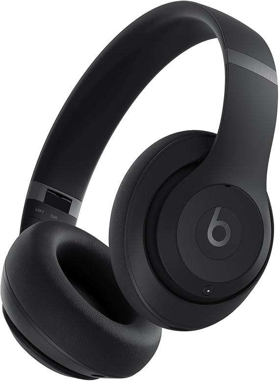 Beats Studio Pro Premium Wireless Over-Ear Headphones- Up to 40-Hour Battery Life, Active Noise Cancelling, Great for Travel & Commuting, USB-C Lossless Audio, Apple & Android Compatible -Black