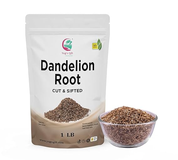 Yogi's Gift Dandelion Root 1 LB | Cut and Sifted Loose Root