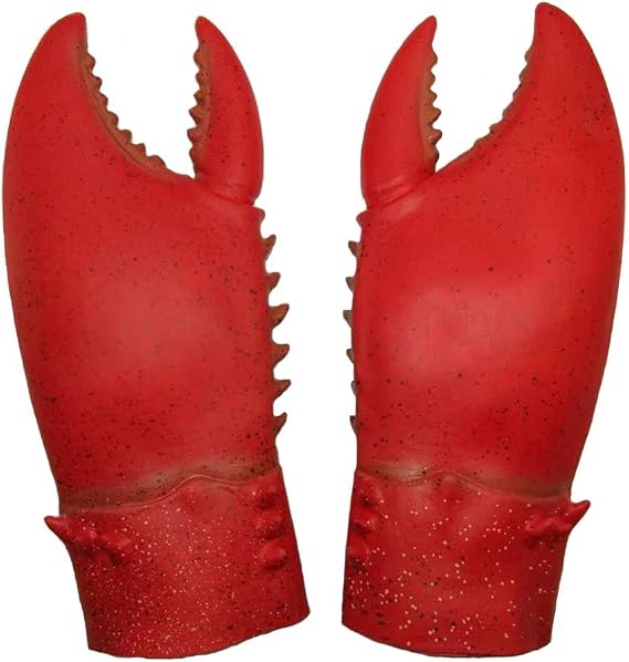 Latex Giant Crab Claws Cosplay Amor Golves Novelty Toy Costume Props Halloween Christmas.Requested Age Grade:over 3 years old.