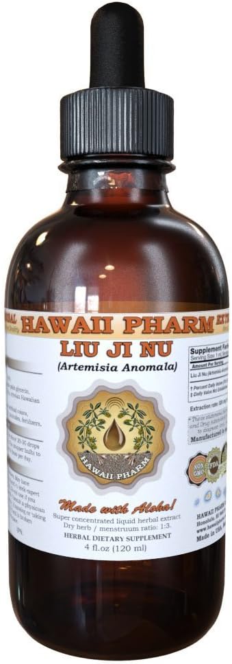 Liu Ji Nu Tincture, Liu Ji Nu, Artemesia (Artemisia Anomala) Herb Liquid Extract, Herbal Supplement 4 oz