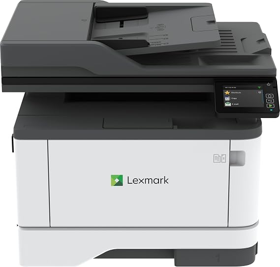 Lexmark MX331adn Black and White All-in-One Printer with Touchscreen, Laser Device with Optional Wireless Connection, Duplex Printing and Analogue Fax (3-Series) (29S0150)