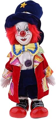 Clown Figure Doll Ornaments Home Table Desk Top Decor Halloween Decoration Gift - #5