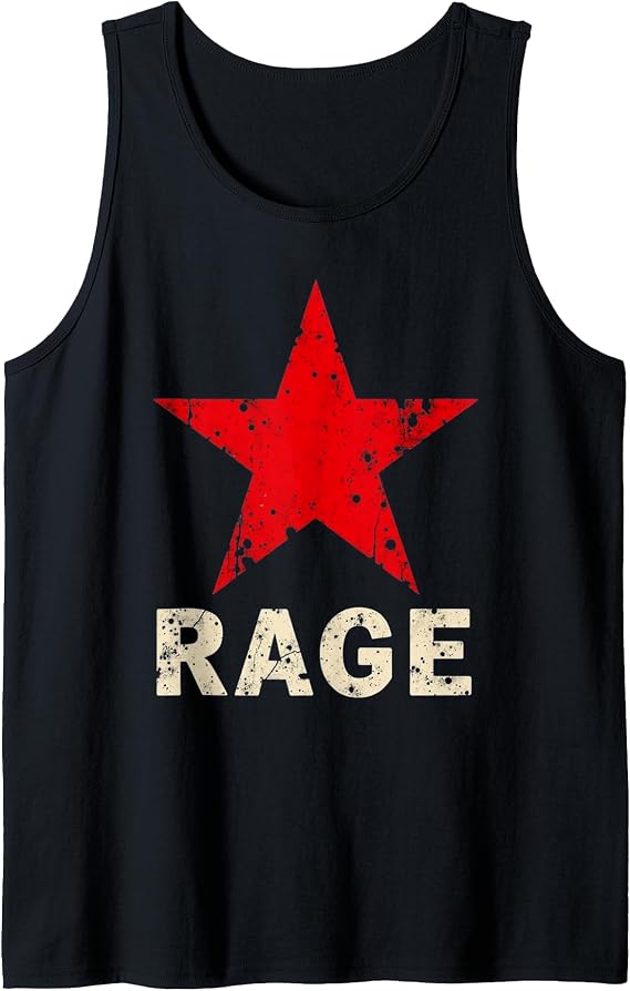 Rage Against The Music Vintage Machine Style Tank Top