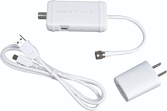Winegard ST-1000 Smart Signal Meter - 5G LTE Filter Rejection Module - Improves VHF & UHF Reception Filters 608 MHz & Above Universal HDTV Antenna Compatibility
