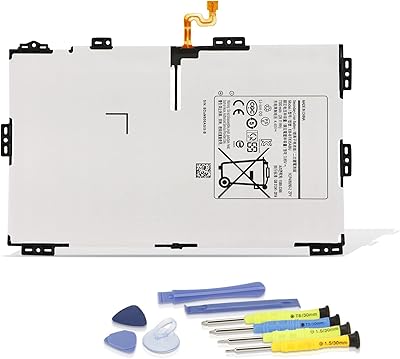 MULS EB-BT835ABE EB-BT835ABU GH43-04830A Tablet Battery Compatible with Samsung Galaxy Tab S4 10.5 SM-T830 Wi-Fi SM-T835 LTE Series Tablet Computer with Installation Tools 3.85V 7300mAh 28.11Wh