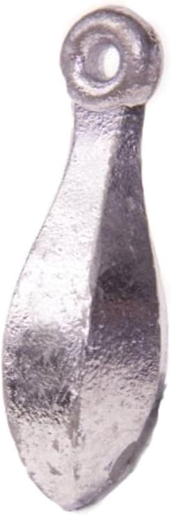 Bullet Weights Bank Sinkers | Fishing Weights | Multiple | Durable Lead Sinker for Bottom Saltwater Fishing | Ocean & Riverbank Tackle