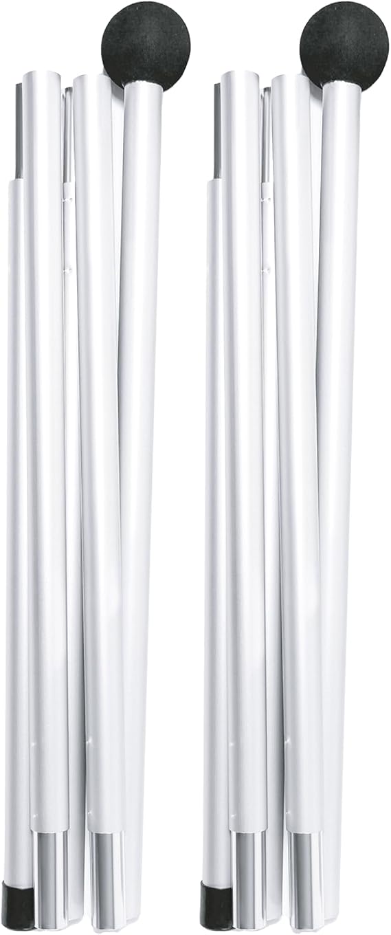 SUN NINJA Replacement Poles for Beach Tent, 2 Aluminium Poles Included
