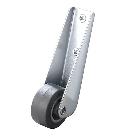 Caster Wheels - Heavy Duty Wheels, Multifunctional Industrial Casters, Long Bracket Swivel Casters - Side Mount Casters, Furniture Wheels, Smooth & Quiet Rolling Casters for Furniture Repair