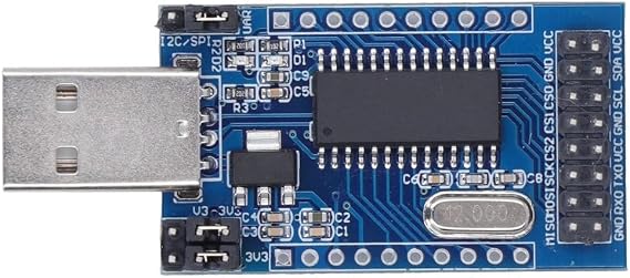 CH341A USB Serial Parallel Converter Module UART IIC SPI TTL ISP EPP MEM Interface Adapter for 3.3V/5V Program Debugging