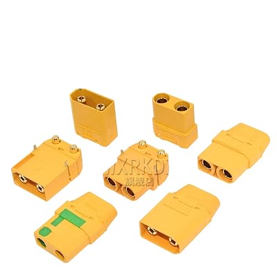 5pcs Amass XT90 High Current Plug XT90PB-FM XT90I XT90PW Male Female Aviation Model Lithium Batrtrery XT90-S Connector New 2025 for Reliable Electronic Component, Precision, Stable Performance