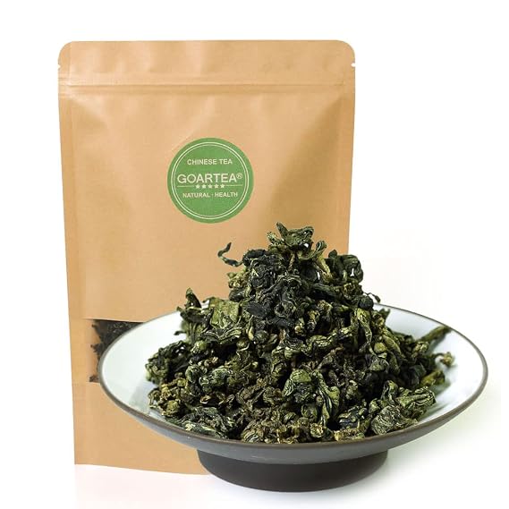 GOARTEA 2Pcs 250g / 17.6oz Premium Seven Leaf Jiaogulan Gynostemma Chinese Herbal GREEN TEA Loose Leaf