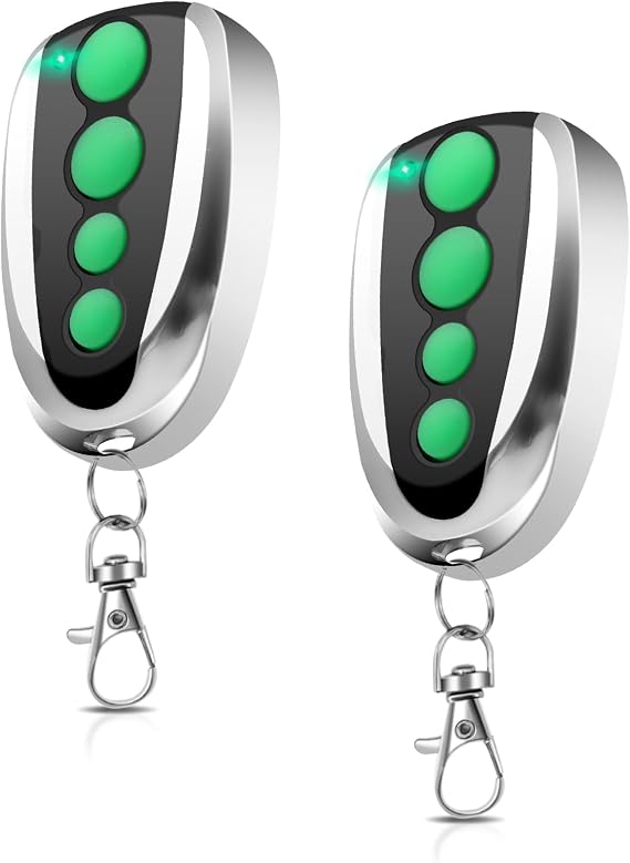 433.92MHz Remote Control Compatible with All TOPENS M12.4 Buttons Remote Control Automatic Gate Opening Garage Gate Wireless Transmitters Controller(2 Piece)