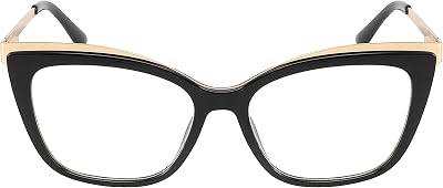 EDGEIWEAR Computer Anti Blue Light Cat Eye Glasses with TR90 Frame for Digital Eye Strain Fatigue Relief and Better Sleep