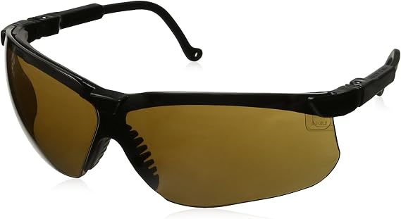 Howard Leight by Honeywell Genesis Sharp-Shooter Anti-Glare Shooting Glasses, Espresso Lens (R-03572)