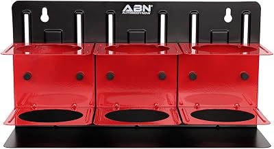 ABN Mountable Cup Holder, 3 Piece - Magnetic Spray Can Holder Toolbox Accessories, Tool Box Organization for Bottle