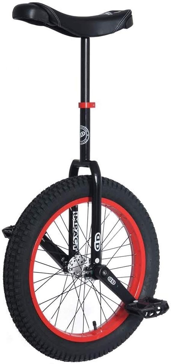 Unicycle Impact 19'' Athmos Black- RED Rims -High Performance