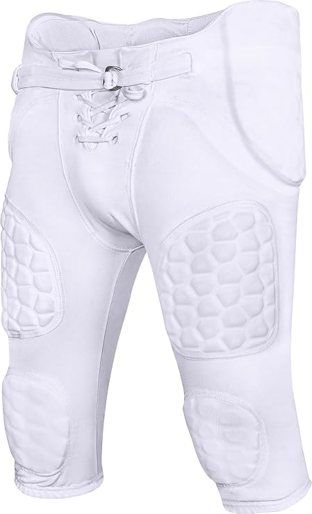 Exxact Sports Rebel Youth Integrated Football Pants with Built in Pads