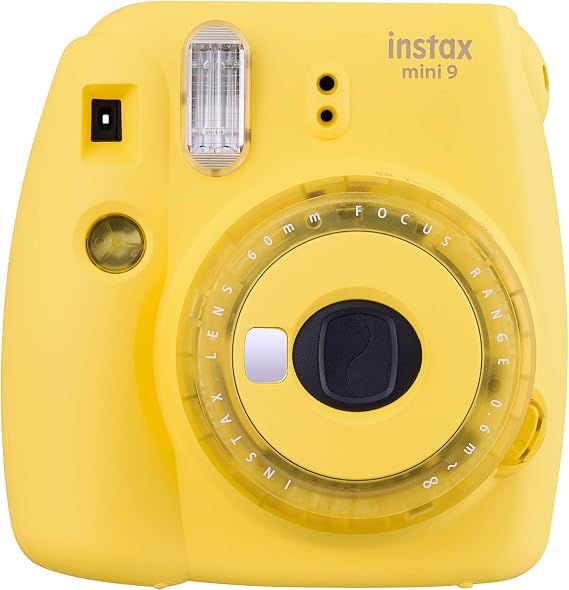 instax mini 9 Clear Camera, Yellow