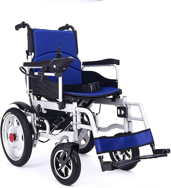 Electric Wheelchairs Heavy Duty Electric Wheelchair, Foldable and Lightweight Powered Wheelchair,Adjustable Backrest and