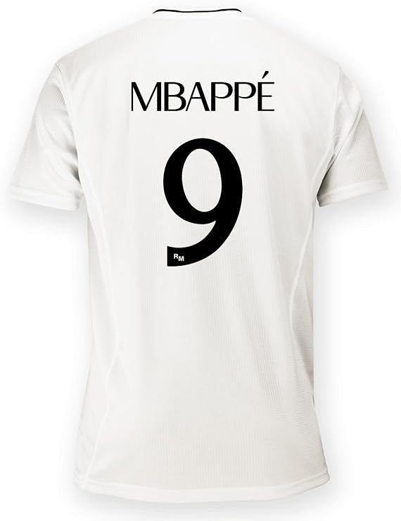 Real Madrid Real Kylian Mbappé Jersey – Official Football Collection