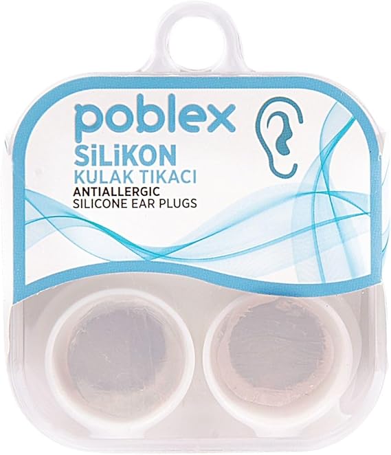 Poblex Silicone 4-piece Earplug