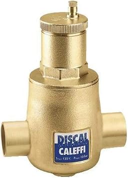Caleffi 551006A 1-Inch Sweat Air Separator