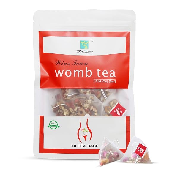 Wins Town Womb Tea, Herbal Tea for Women's Health, 10 Teabags