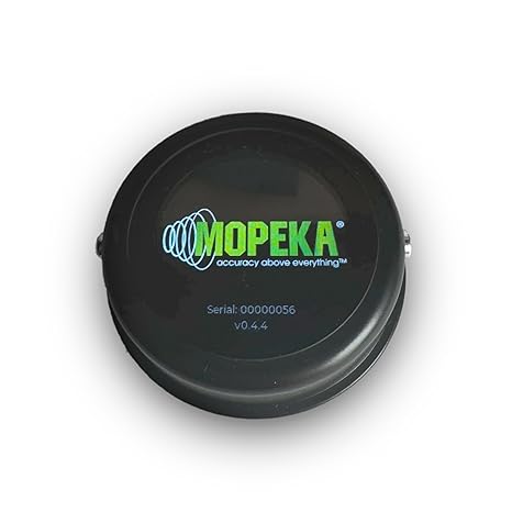 Mopeka LCD Display for Pro Check, Universal and PRO200 Bluetooth Sensors | Pairs With Two Devices, Includes Four CR2032 Cells and Supports Custom Dimensions, Orientation, Brightness and Screen Timing