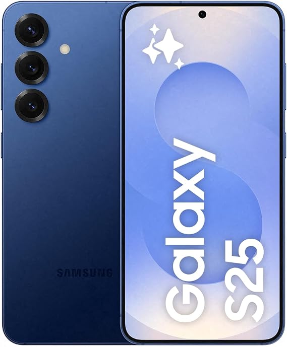 Samsung Galaxy S25 AI Smartphone, Galaxy AI, 12GB Memory, 256GB Storage, 50MP Camera, Navy, (UK Version)