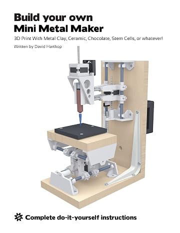 Build your own Mini Metal Maker: 3D print with metal clay, ceramic, chocolate, stem cells, or whatever!