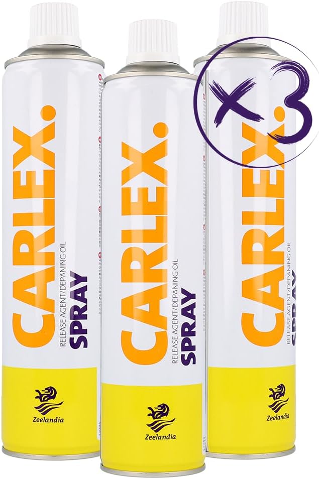 Carlex Cake Release Spray for Baking Cooking Spray Non Stick Oil Sprayer, Air Fryer, Grilling, Cooking oil Bottle for Pan 600ml Pack of 3