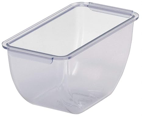 San Jamar Dome 3 Pint Garnish Tray 3 Pint Garnish Center Insert with Snap-On Connectors for Kitchen, Bar, and Restaurants, Plastic, 6.75 Inches, Clear