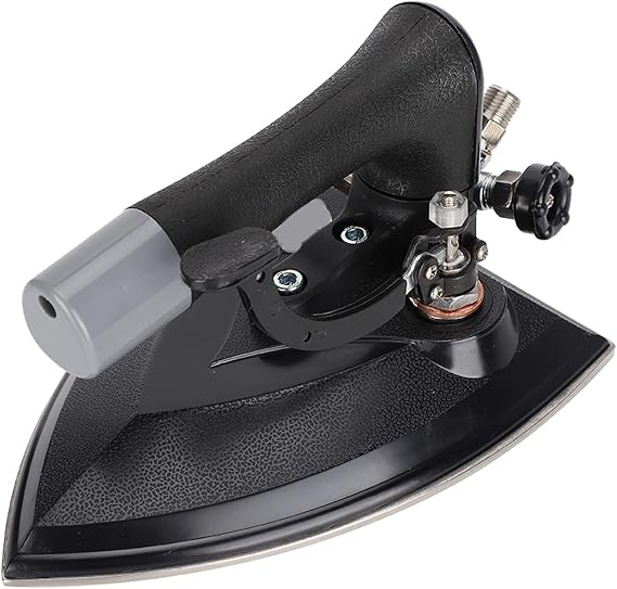 Industrial Professional Electric Steam Iron, Industrial Full Press System Electric Steam Iron for Garment Factories Clothing Shops Dry Cleaners and Hotels, 0.-0.4Mpa